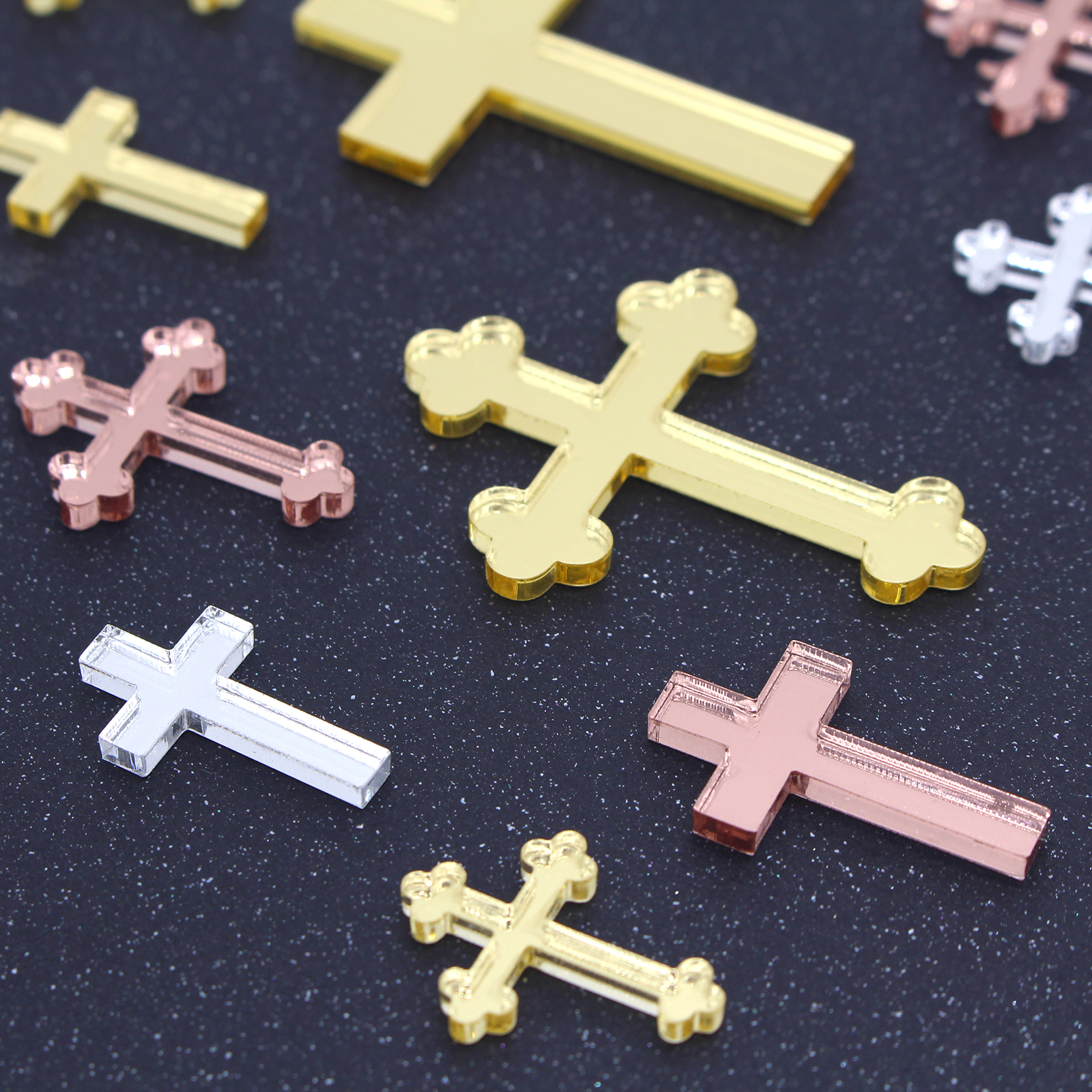 Woodworking School - 50 Pieces Laser Cut Gold/wood/silver/rose Gold