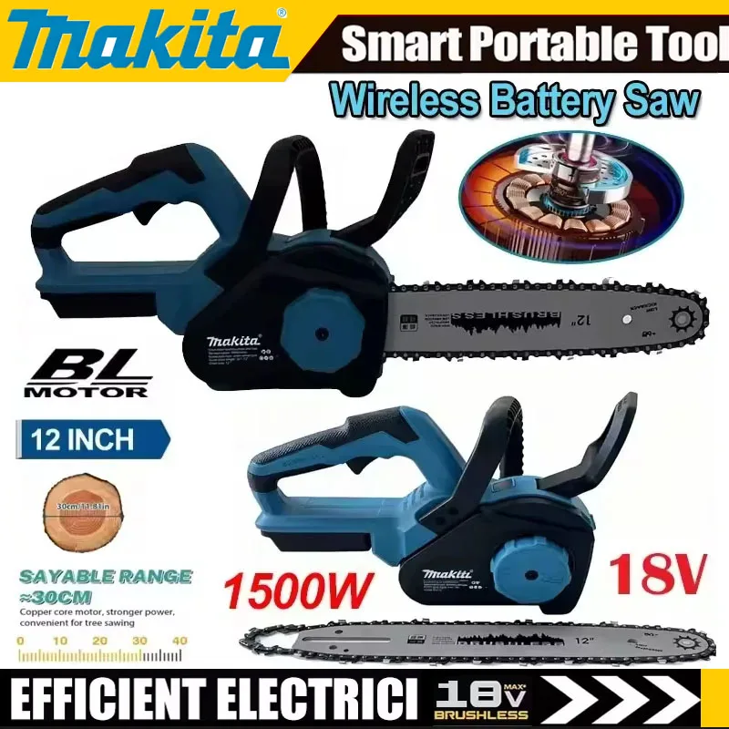 Woodworking Groove - Makita 12Inch Brushless Electric Chain Saw