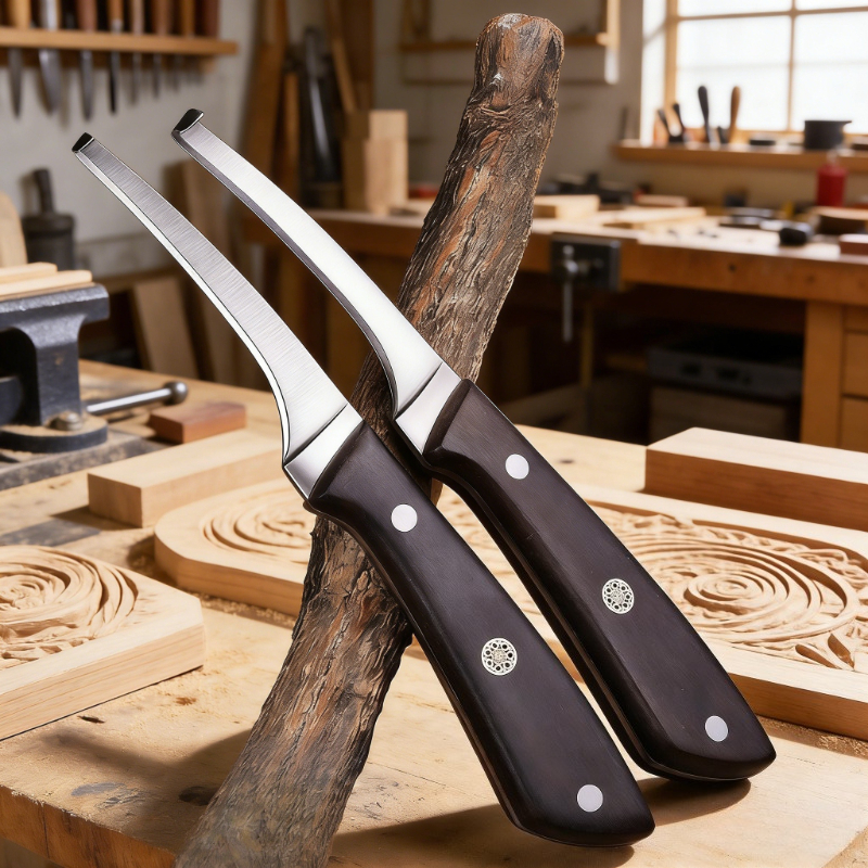 Woodworking Groove - High Hardness Stainless Steel Hook Knife