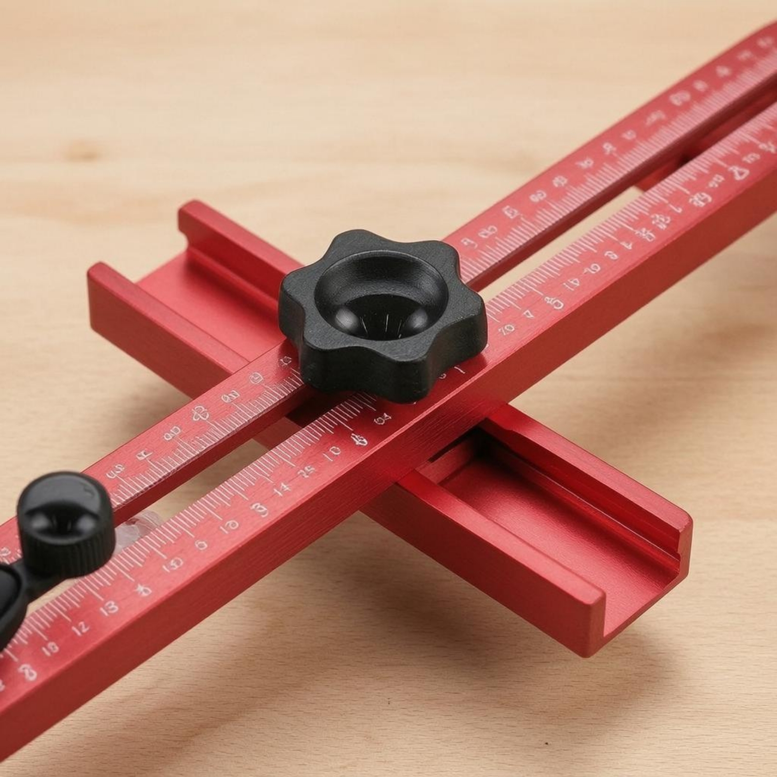 Woodworking Kits - Woodworking Routing Guide Measuring Arm Adjustable