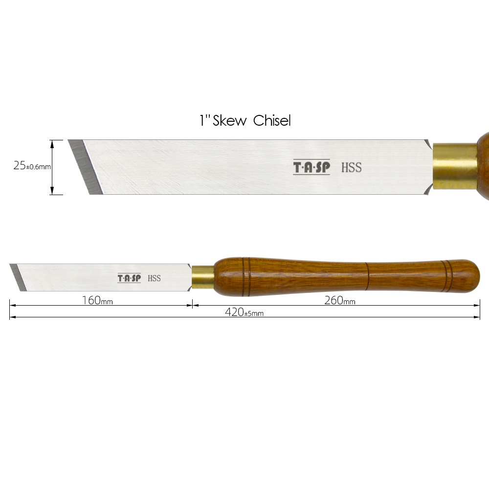 1 x 420mm Woodturning Skew Chi - Skew Chisel Wood avis et prix
