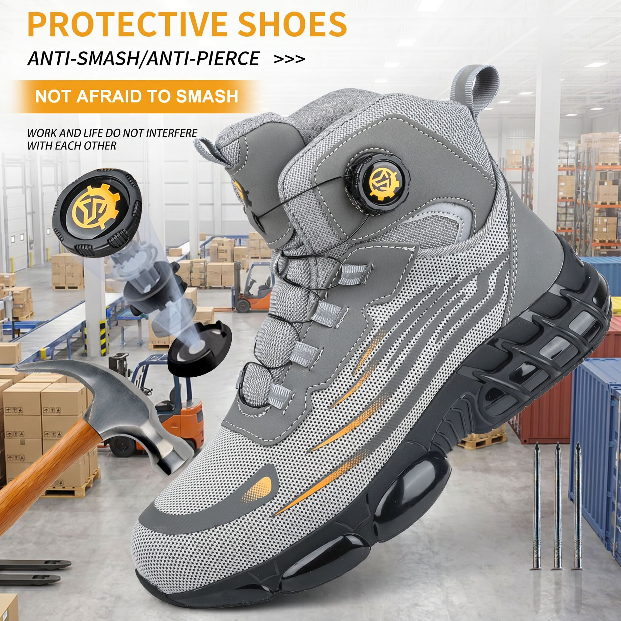 Safety Shoes, Protective Shoes - Woodworking Shoes avis et prix