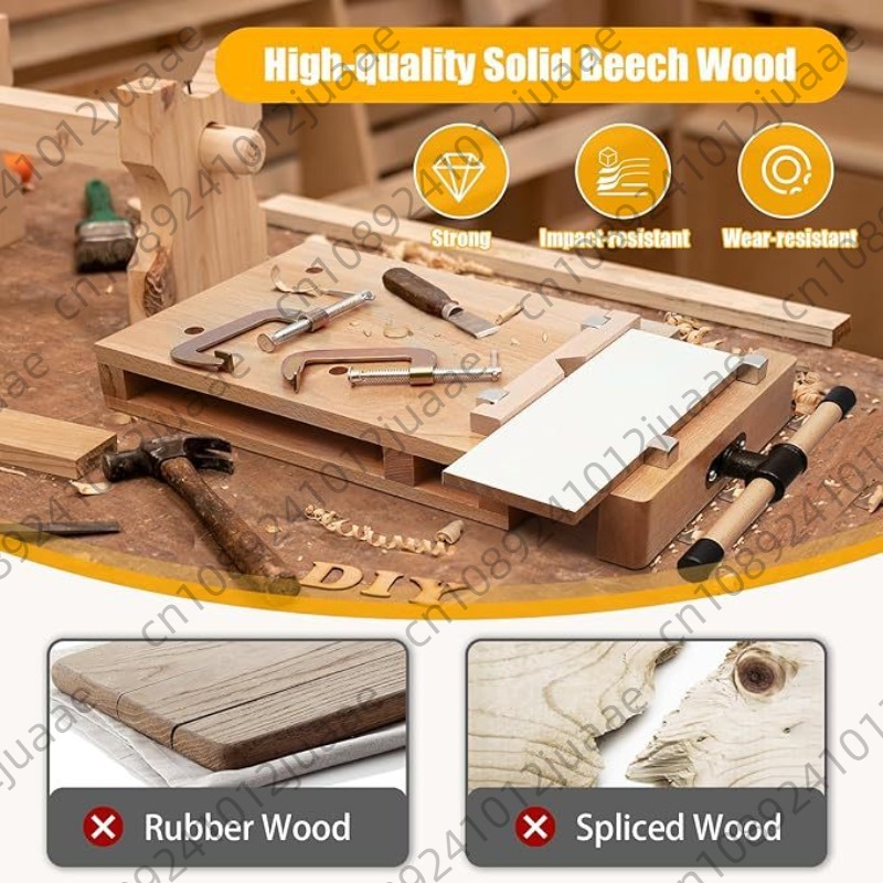 Hardwood Bench Desktop Woodwor - Woodworking Vise avis et prix