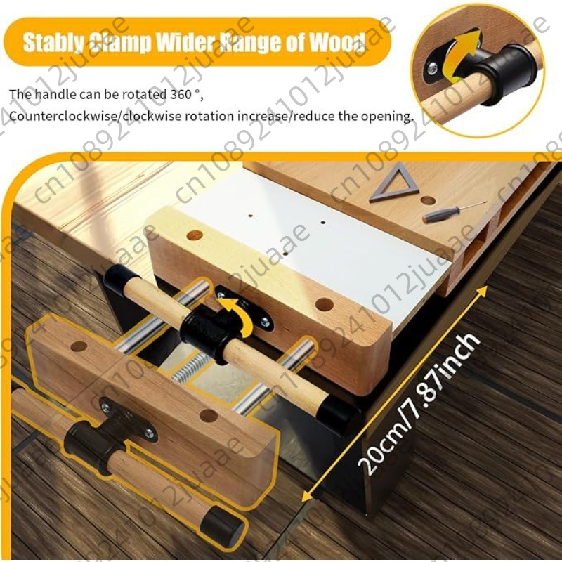 Hardwood Bench Desktop Woodwor - Woodworking Vise avis et prix