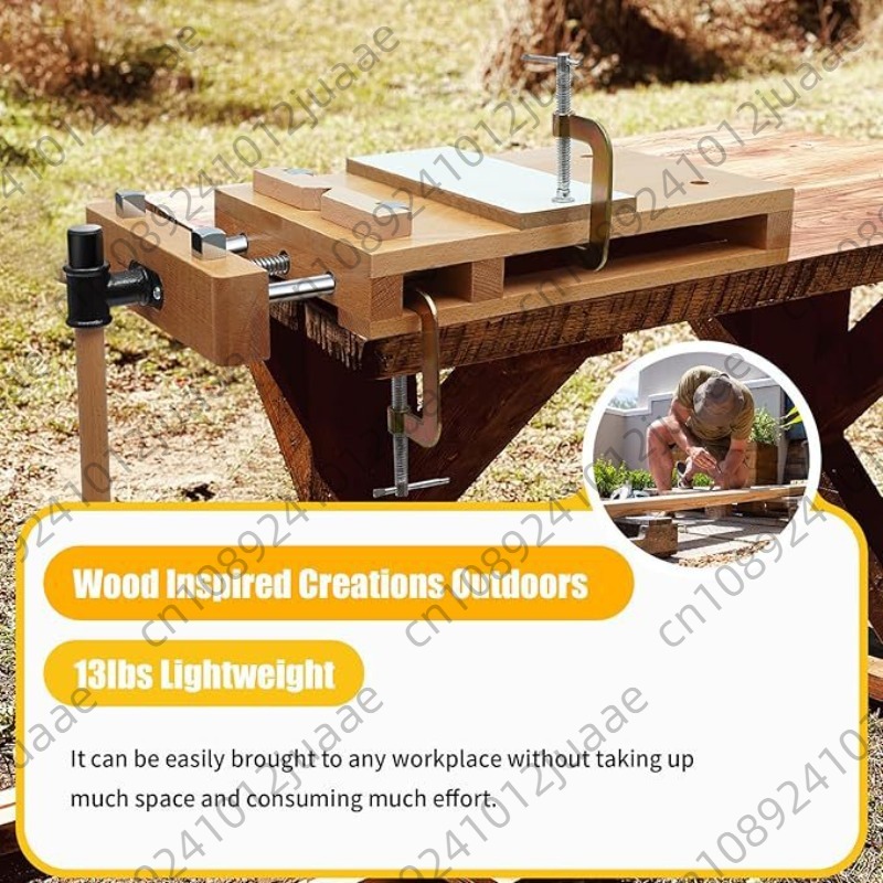 Hardwood Bench Desktop Woodwor - Woodworking Vise avis et prix