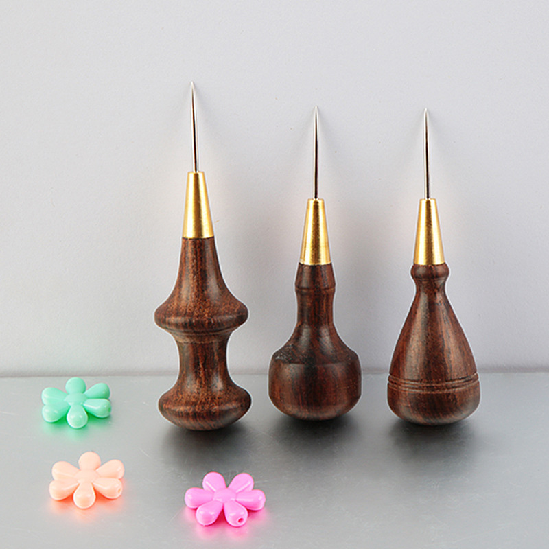 1Pcs Wooden Handle Awls Leathe - Woodworking Shoes avis et prix