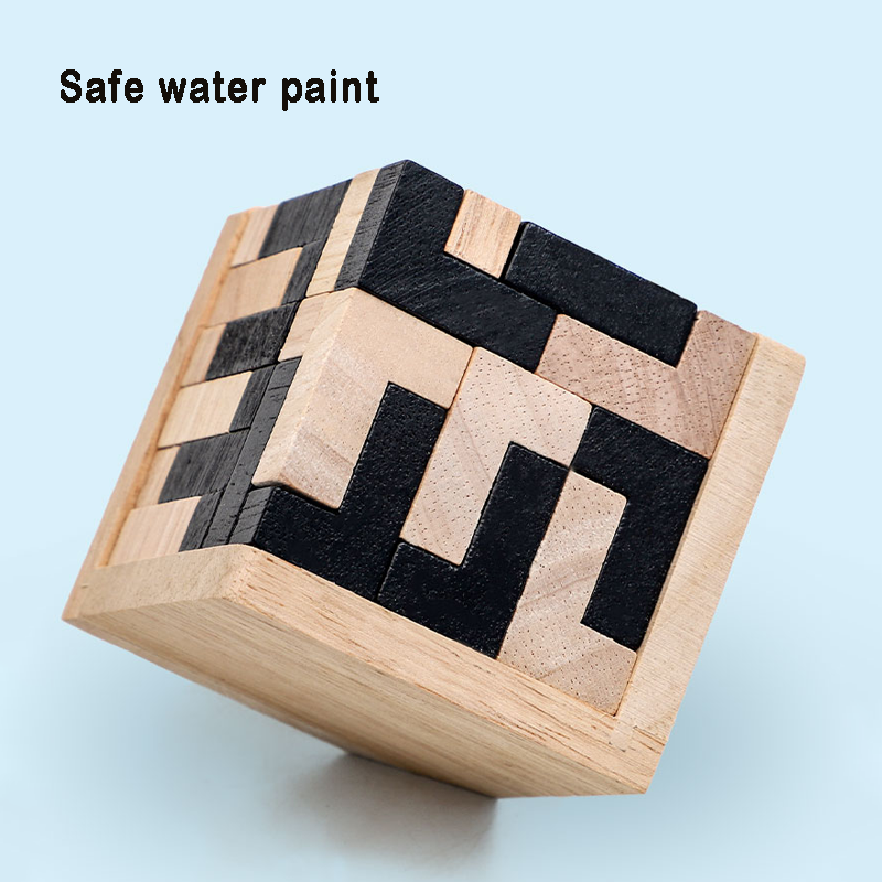 3D Cube Puzzle Luban Interlock - Woodworking For Kids avis et prix