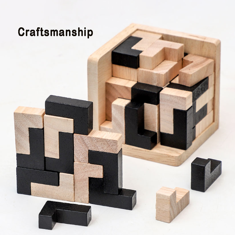 3D Cube Puzzle Luban Interlock - Woodworking For Kids avis et prix