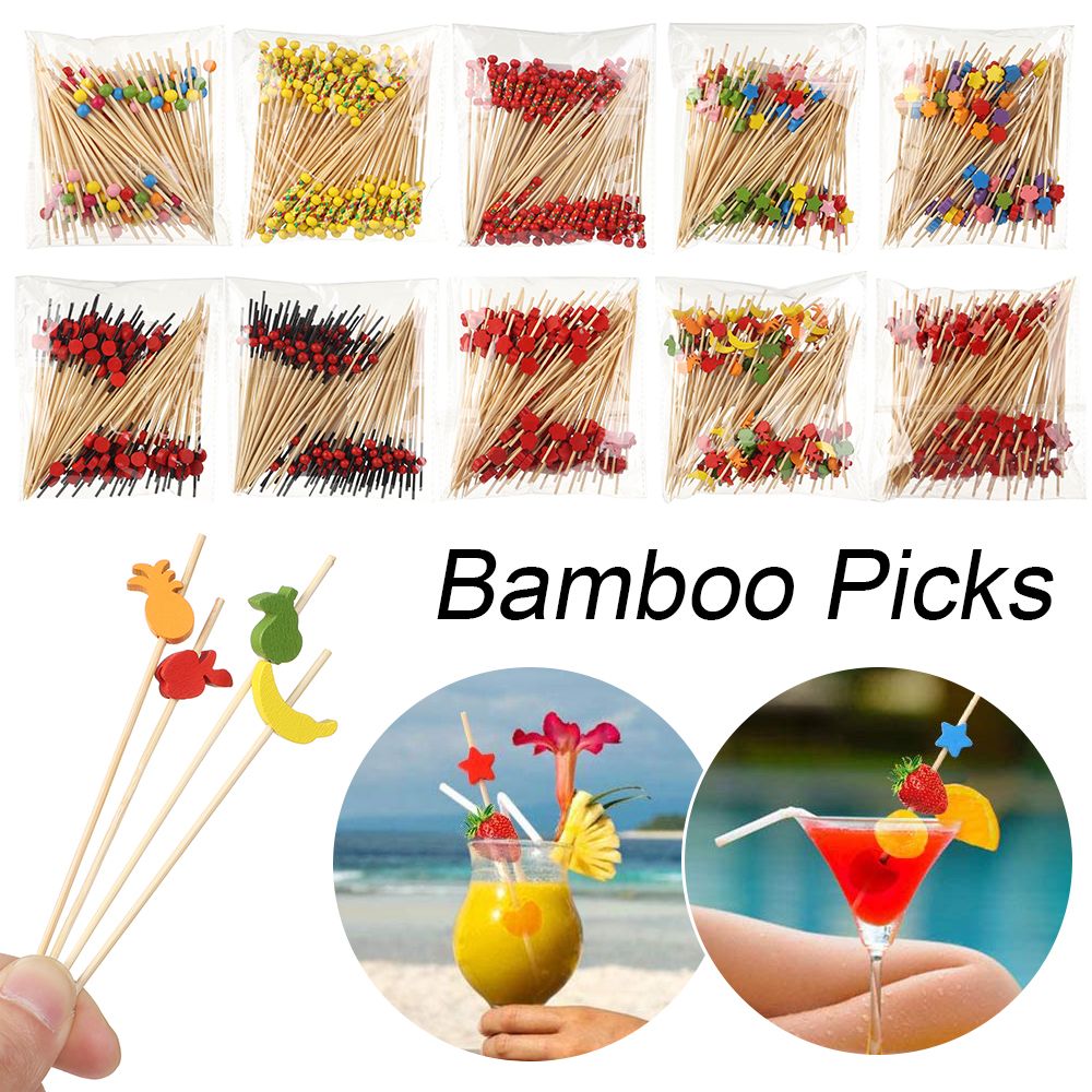 100Pcs Disposable Bamboo Picks - Woodworking School avis et prix