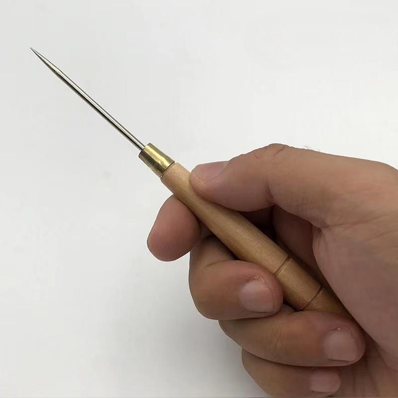 3 PCS Wooden Handle Awl Tool L - Woodworking Shoes avis et prix