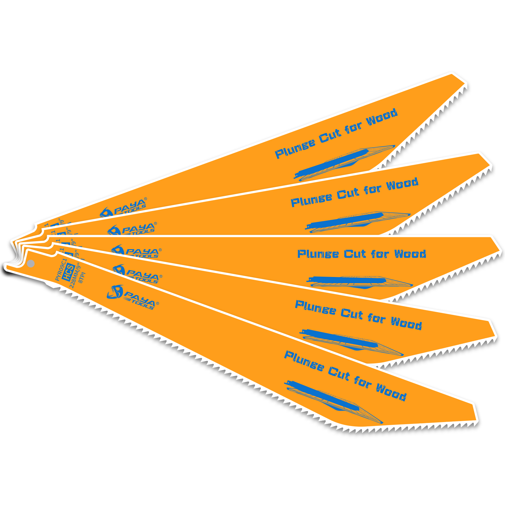PAYA 5-PACK 9 Inch 8TPI Recipr - Woodworking Rasp avis et prix