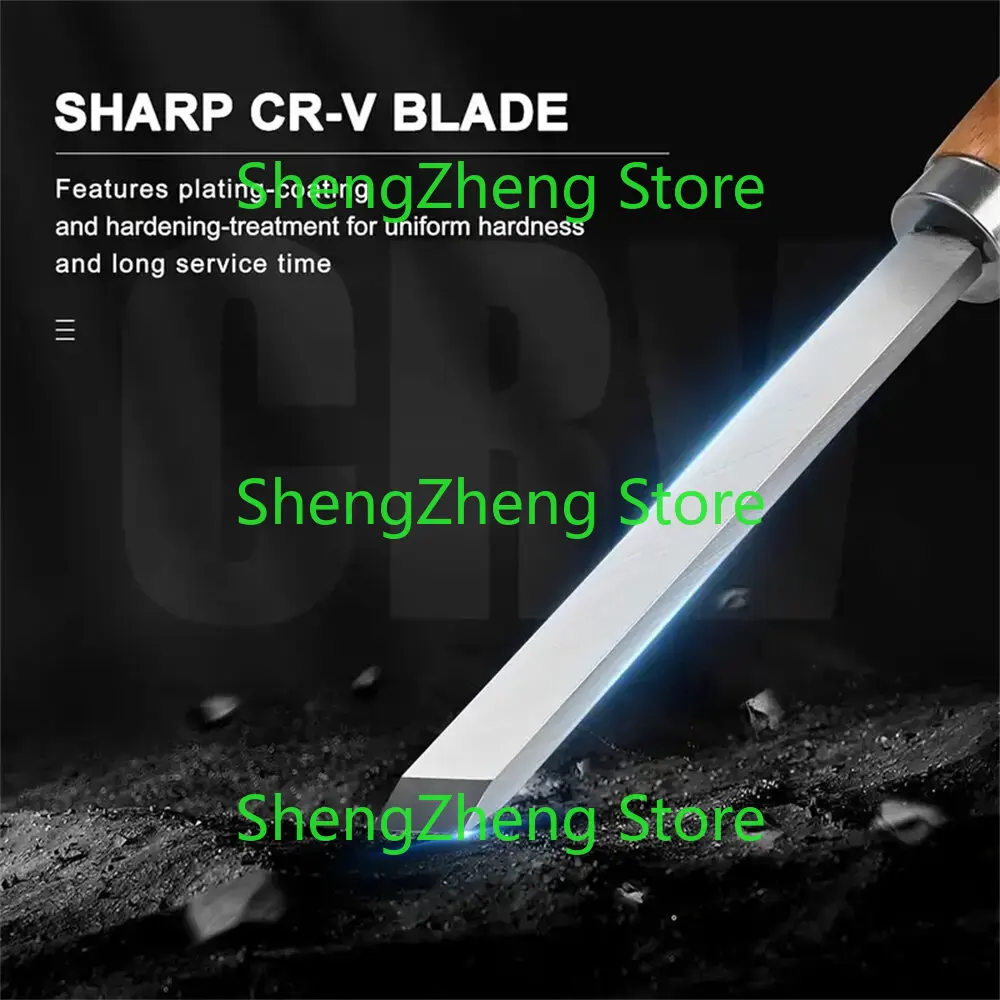 8Pcs Professional Wood Turning - Skew Chisel Wood avis et prix