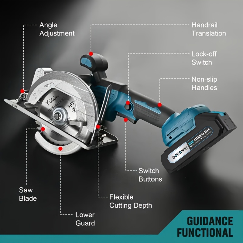 Brushless Circular Saw Kit - 2 - Woodworking Kits avis et prix
