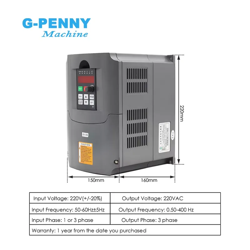 G-Penny 3.2kw ER20 D100 Water  - Woodworking Kits avis et prix