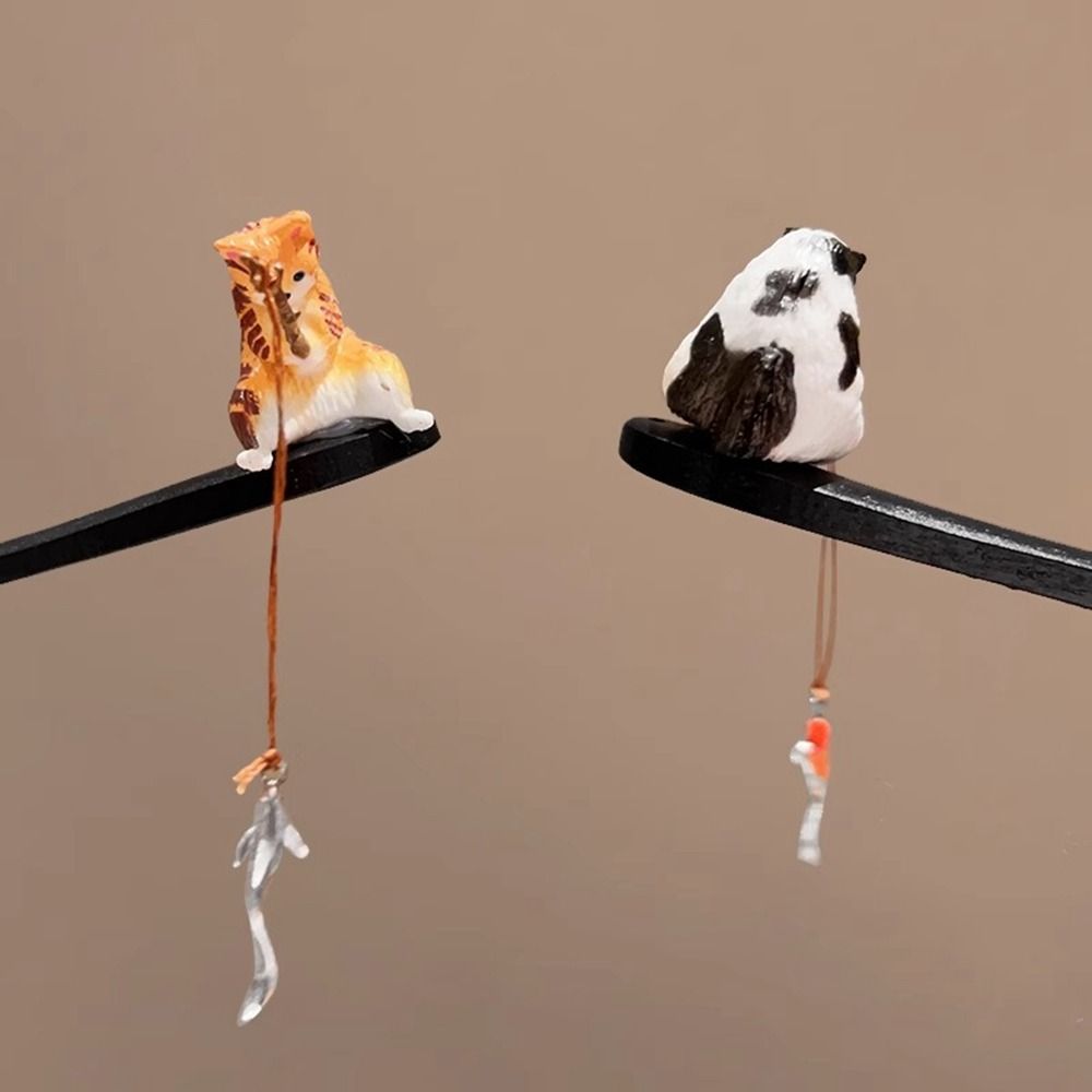 Cute Cat Fishing Wooden Hair S - Woodworking For Kids avis et prix