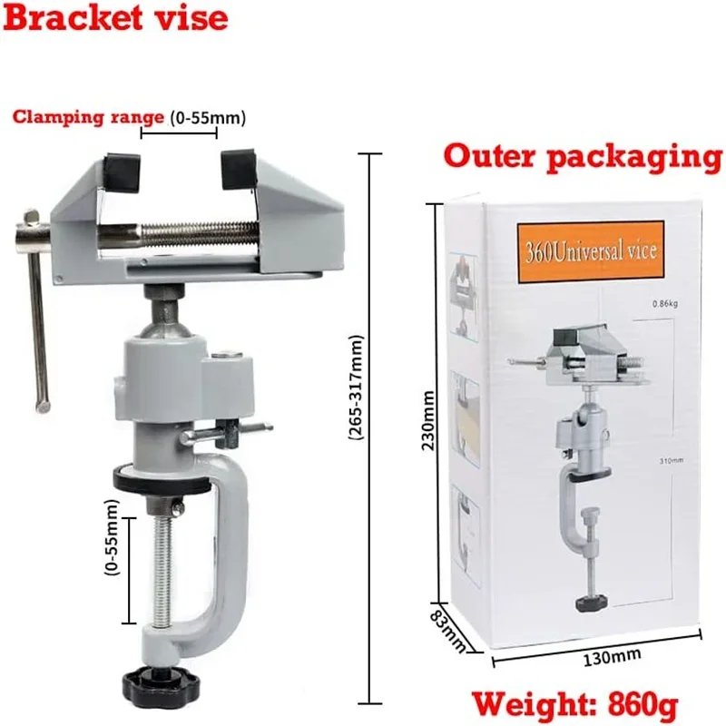 Multifunctional Aluminum Alloy - Woodworking Vise avis et prix