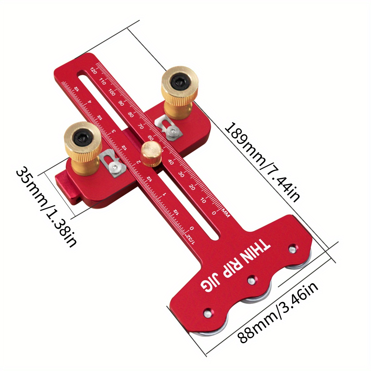 Thin Rip Table Saw Jig,3 Pulle - Woodworking Rasp avis et prix