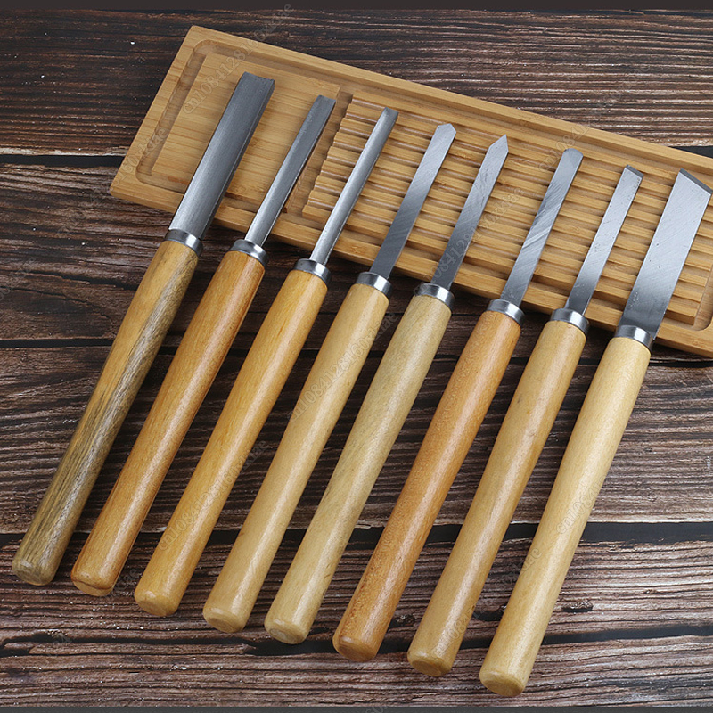 8Pcs/set Wood Carving Knife La - Skew Chisel Wood avis et prix