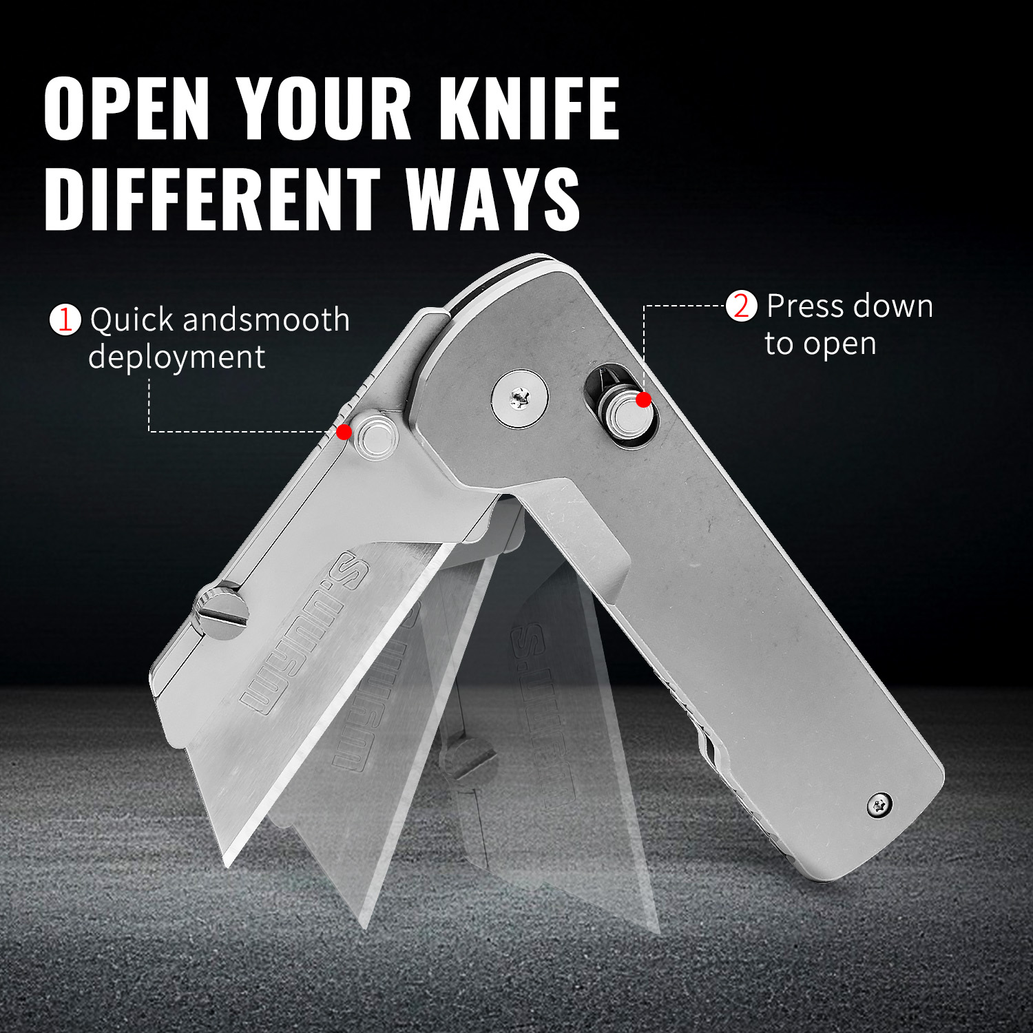 TGZUO Knife Titanium Alloy Fol - Woodworking Wallpaper avis et prix