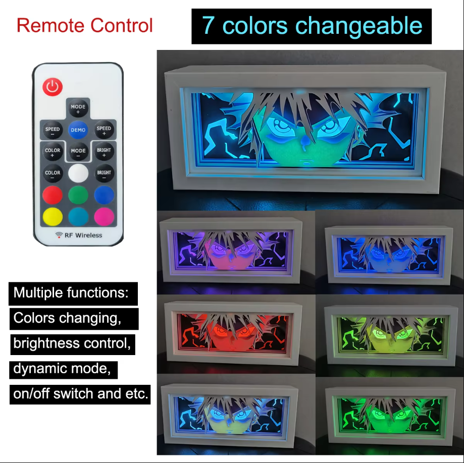 Anime Light Box Paper Cut Shad - Woodworking For Kids avis et prix