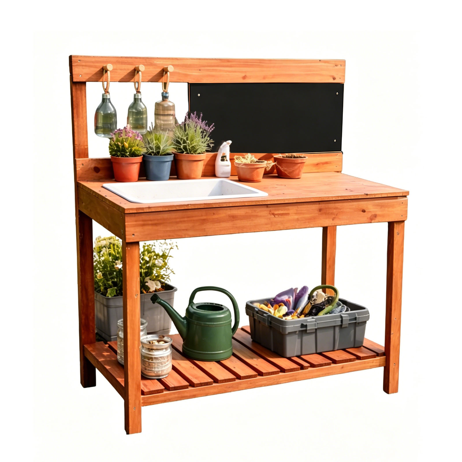 Wooden Potting Benches For Chi - Woodworking For Kids avis et prix