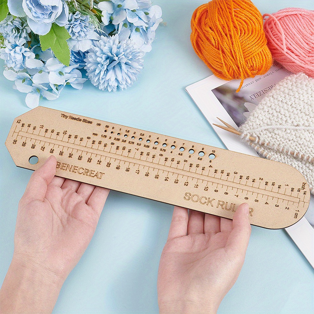 Flat 2D Wooden Sock Knitting R - Woodworking Art avis et prix