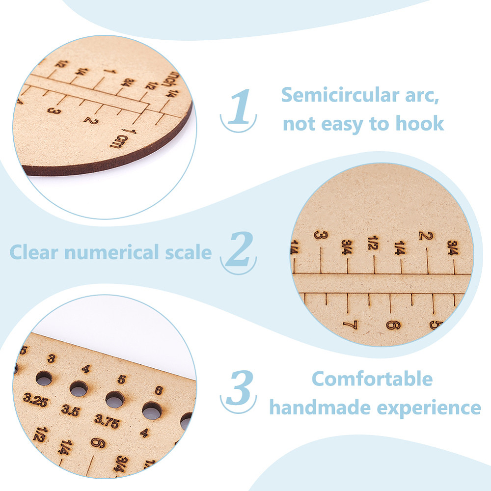 Flat 2D Wooden Sock Knitting R - Woodworking Art avis et prix