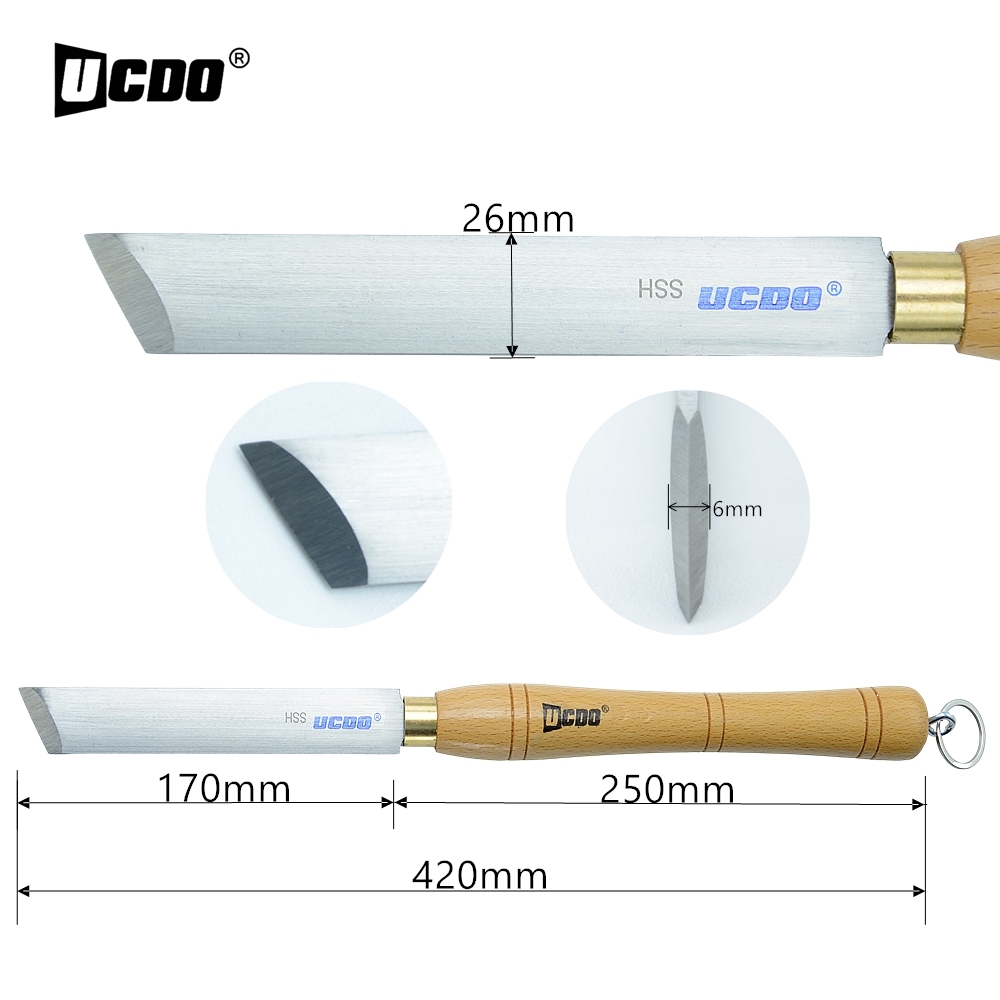 UCDO HSS 26mm Woodturning Big  - Skew Chisel Wood avis et prix