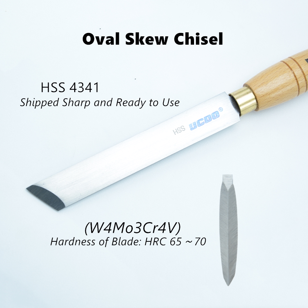 UCDO HSS 26mm Woodturning Big  - Skew Chisel Wood avis et prix