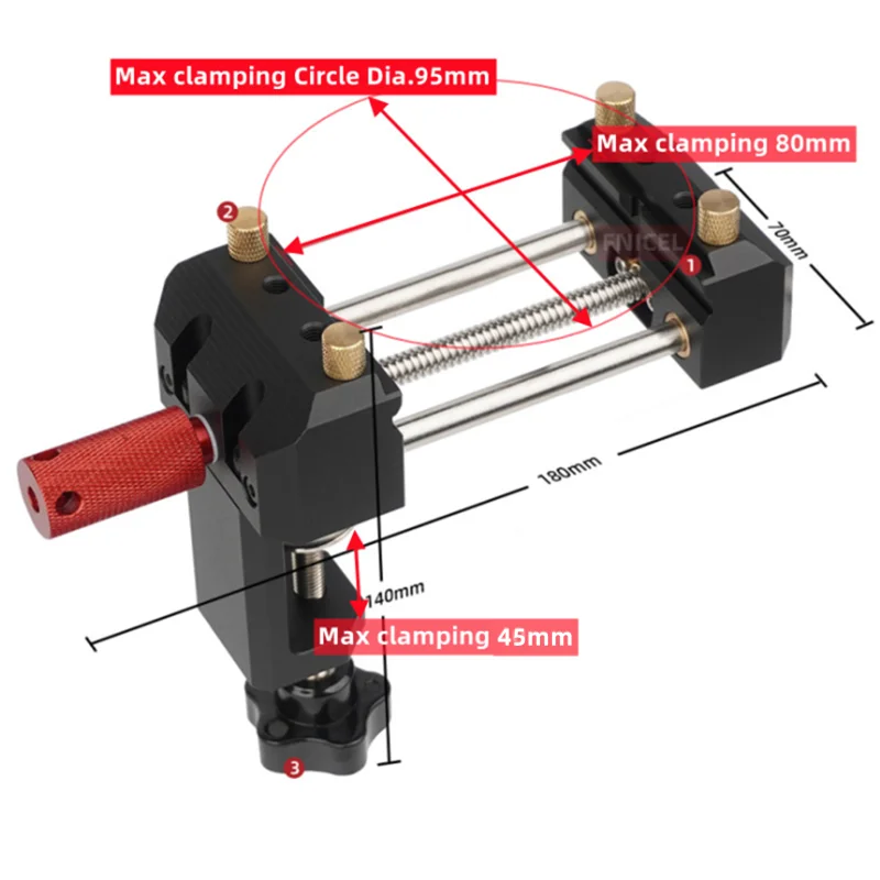 Multifunc Aluminum Alloy Table - Woodworking Vise avis et prix