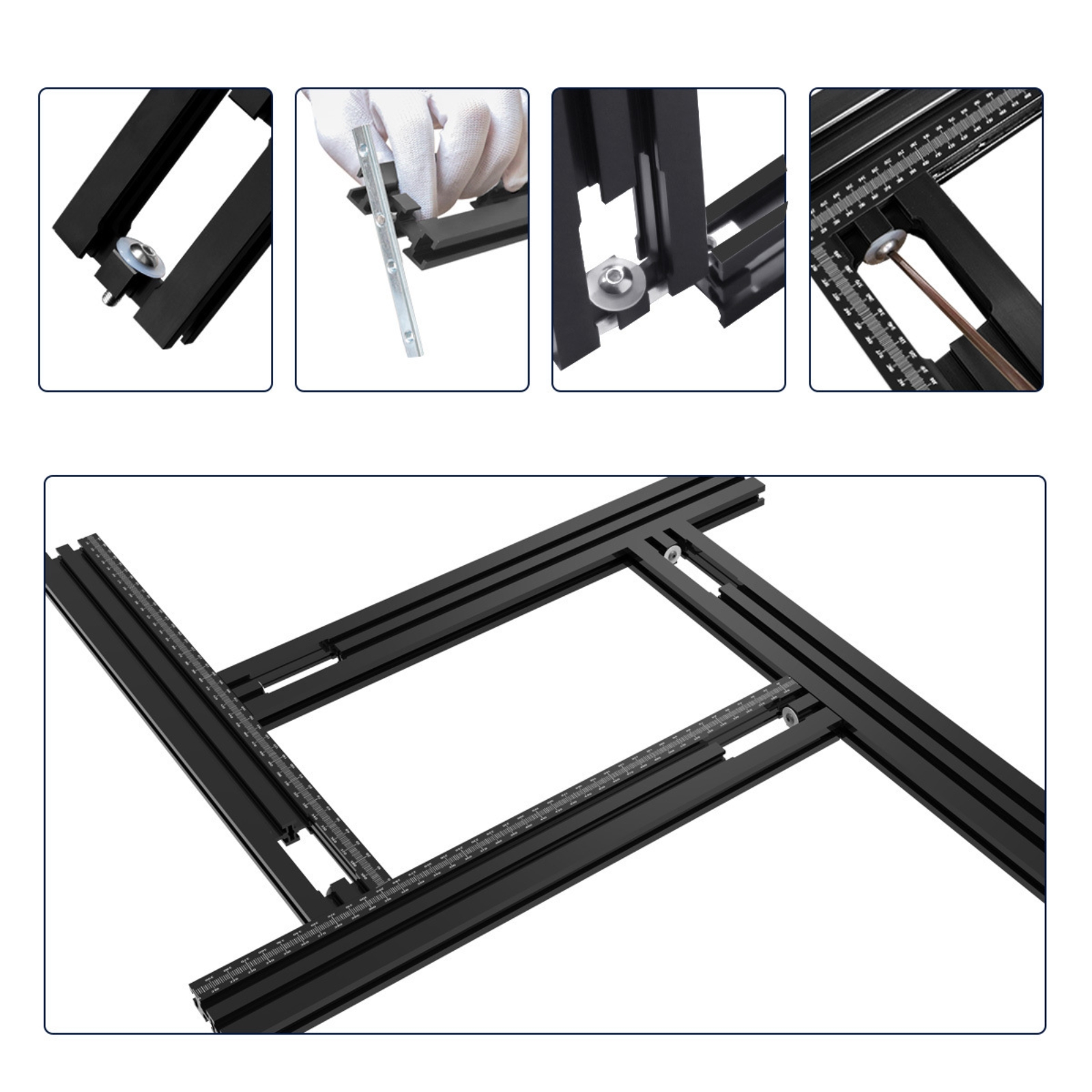 Routing Guide Tracks Metal Cut - Woodworking Kits avis et prix