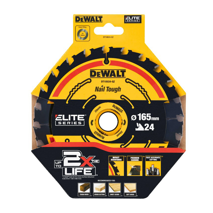 DEWALT DT10624-QZ 1/3pcs 24T C - Woodworking Groove avis et prix