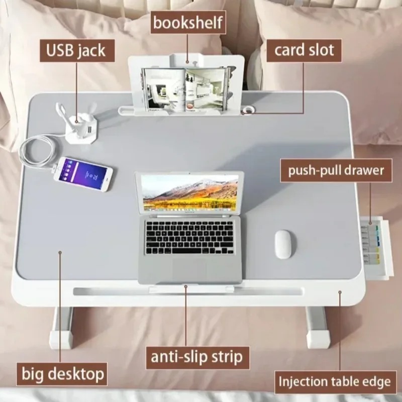 Laptop Bed Tray Table Adjustab - Woodworking School avis et prix