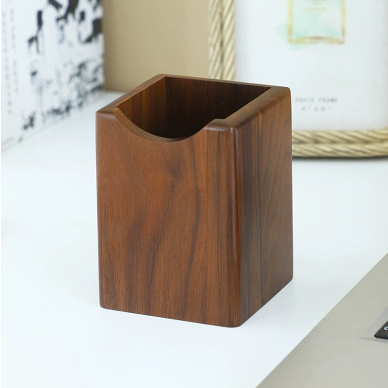 Natural Walnut Pen Holder Wood - Woodworking School avis et prix