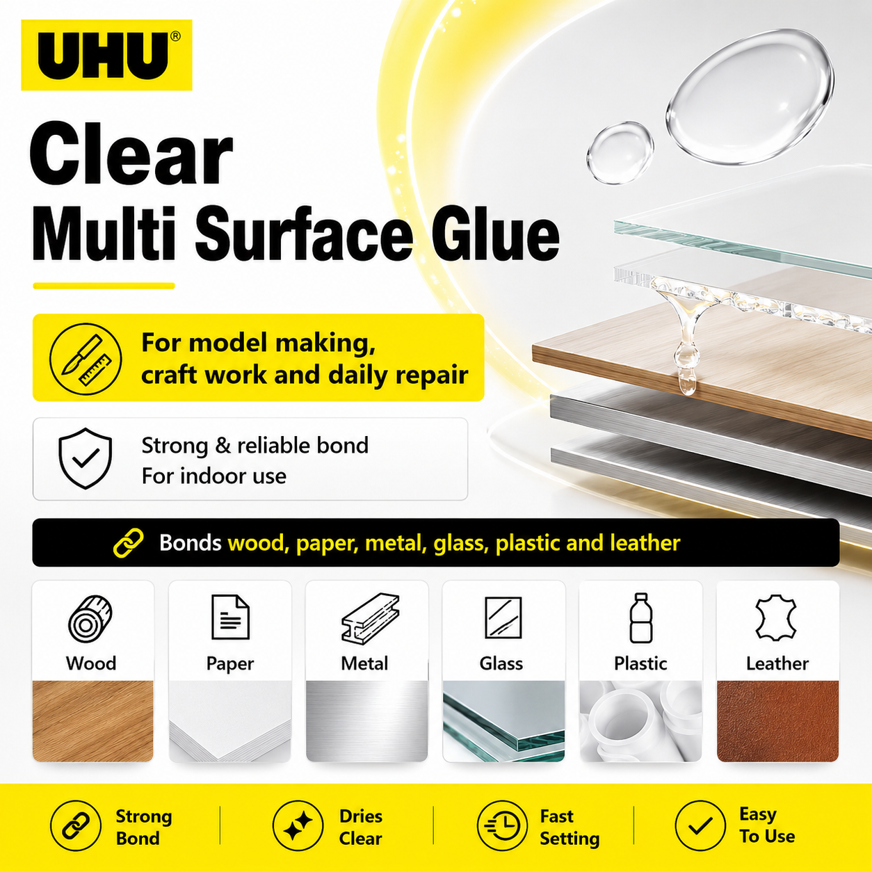 Original UHU All Purpose Adhes - Woodworking Shoes avis et prix