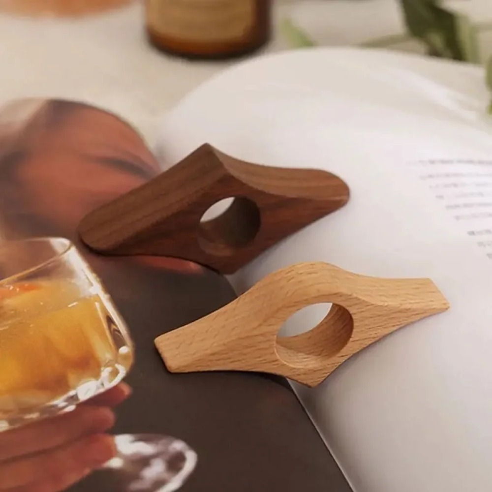 Solid Wood Thumb Book Support  - Woodworking School avis et prix