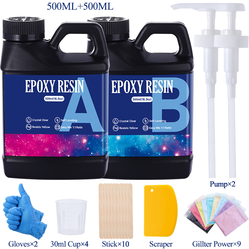 Fast Curing 1:1 Crystal Clear  - Woodworking Art avis et prix