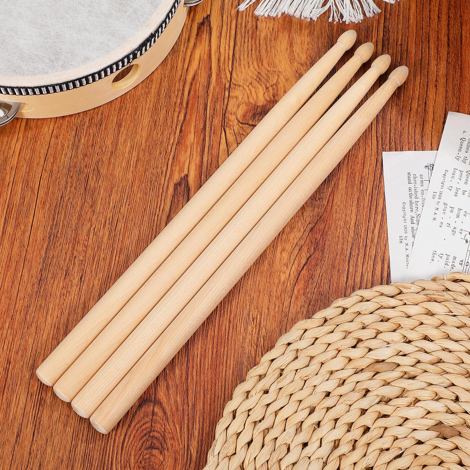 4pcs Children Drum Sticks Mapl - Woodworking For Kids avis et prix