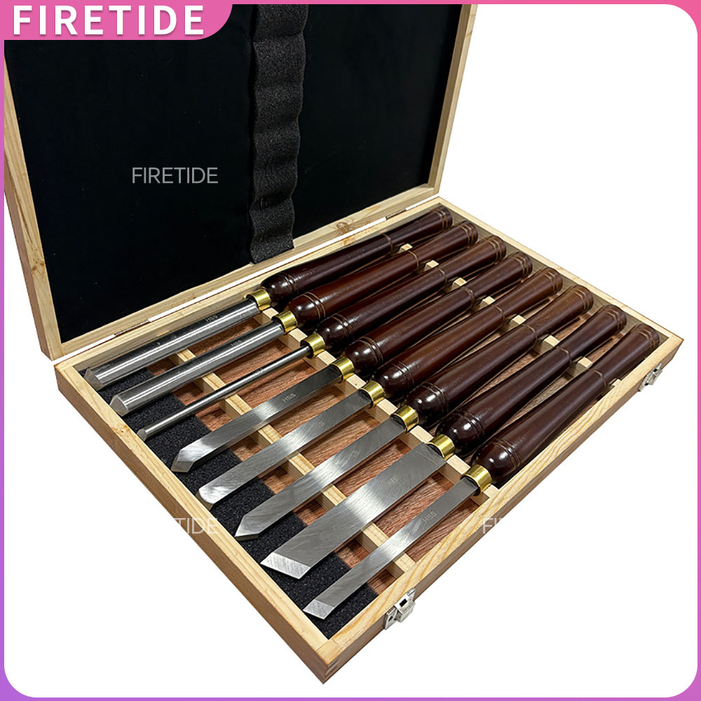 8pcs HSS Woodturning Chisel Se - Skew Chisel Wood avis et prix