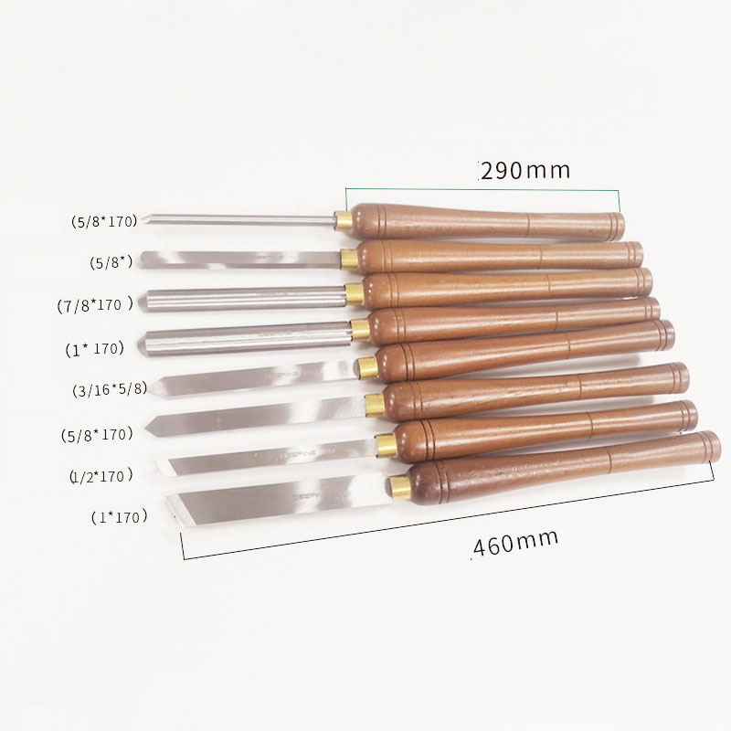 8pcs HSS Woodturning Chisel Se - Skew Chisel Wood avis et prix