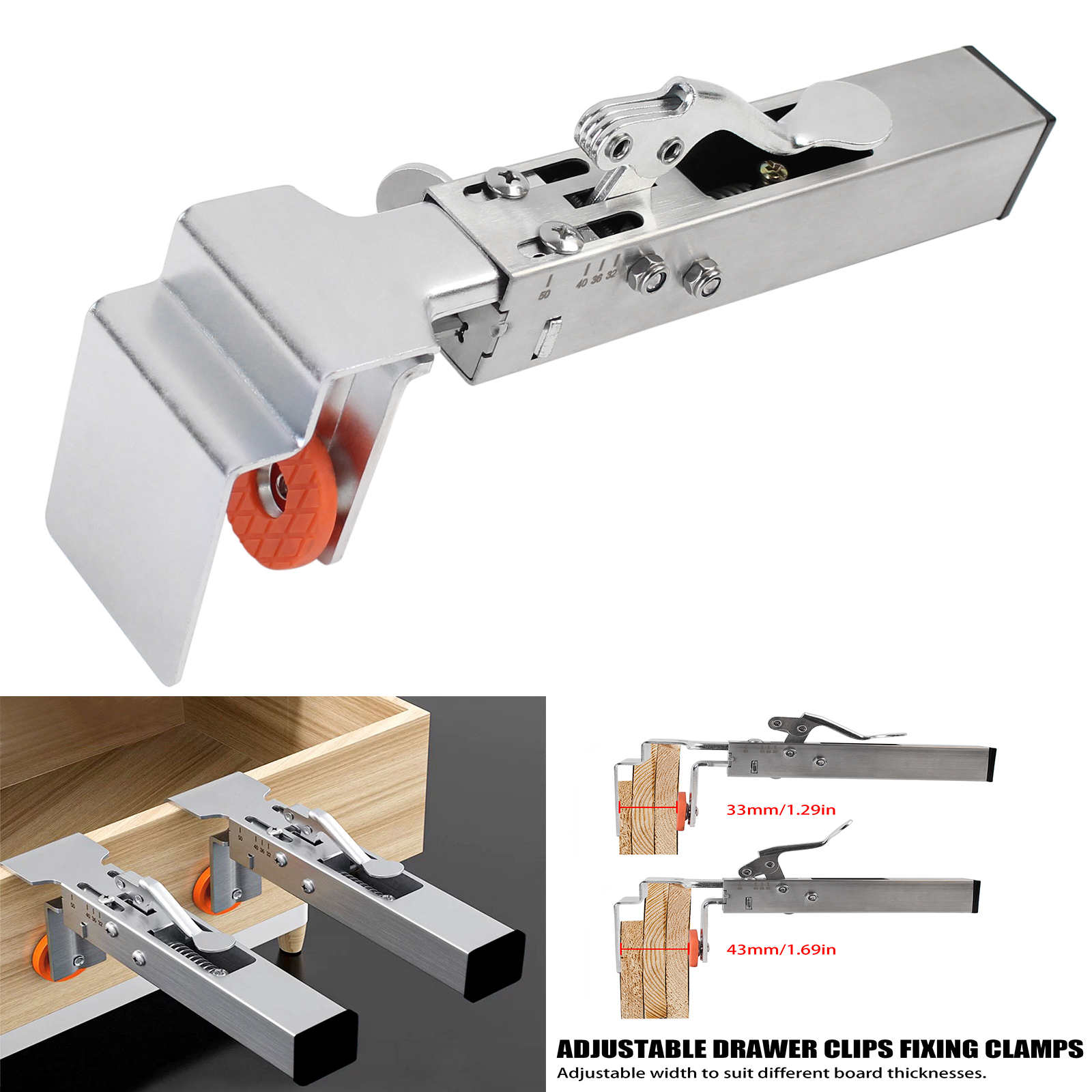 1Pc Fast Press Drawer Clamp, P - Woodworking Vise avis et prix