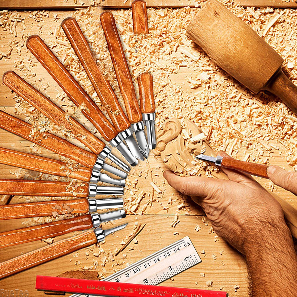 12Pcs SK2 Woodworking Carving  - Woodworking Art avis et prix