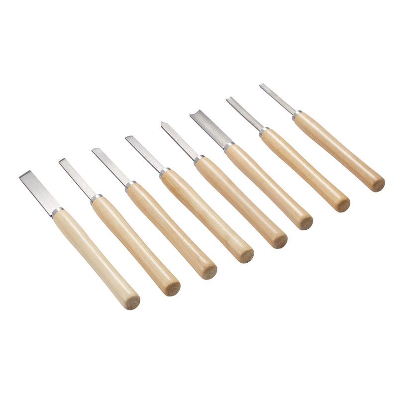Wood Lathe Turning Tool Set, 8 - Skew Chisel Wood avis et prix