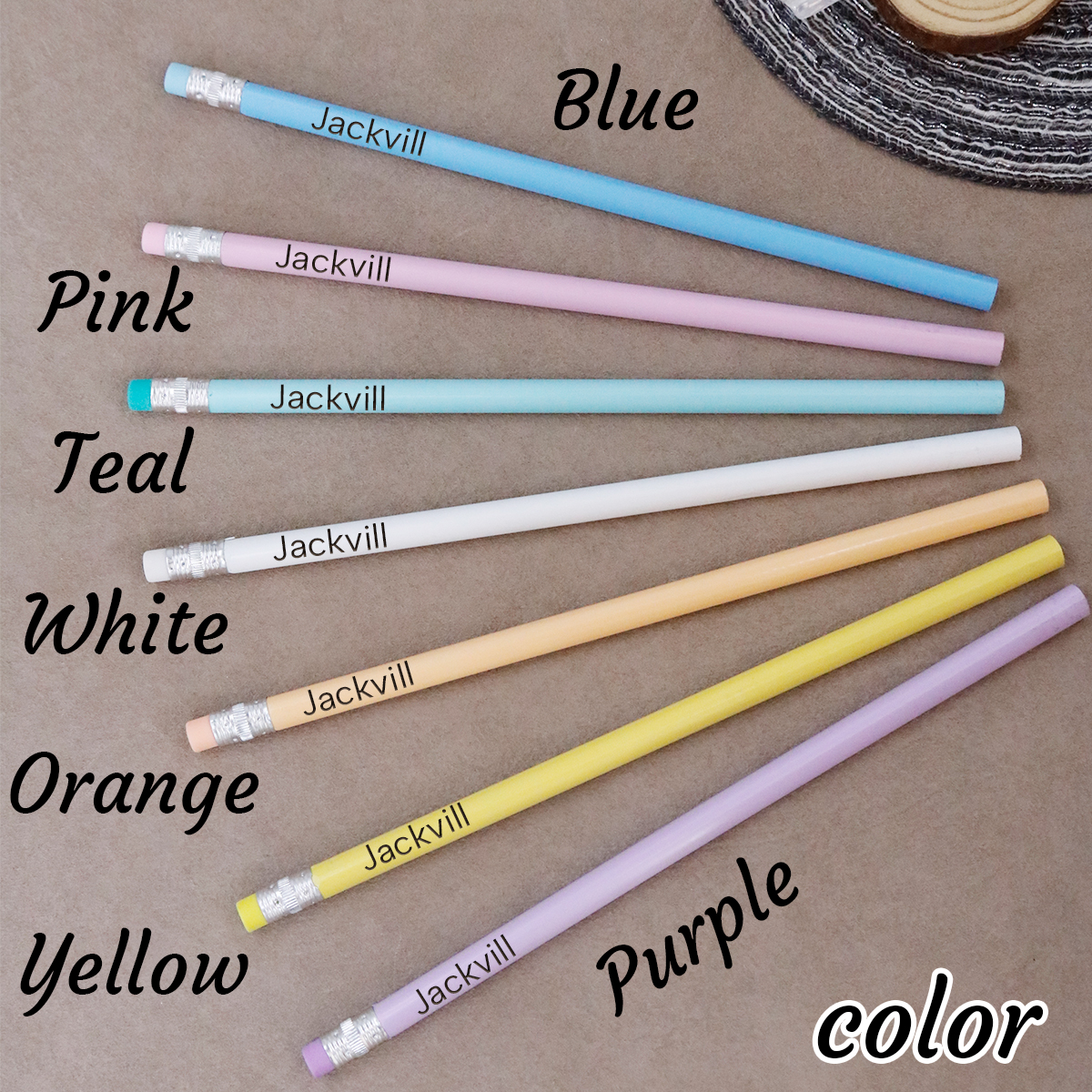 Custom Text Pencils,Personaliz - Woodworking School avis et prix
